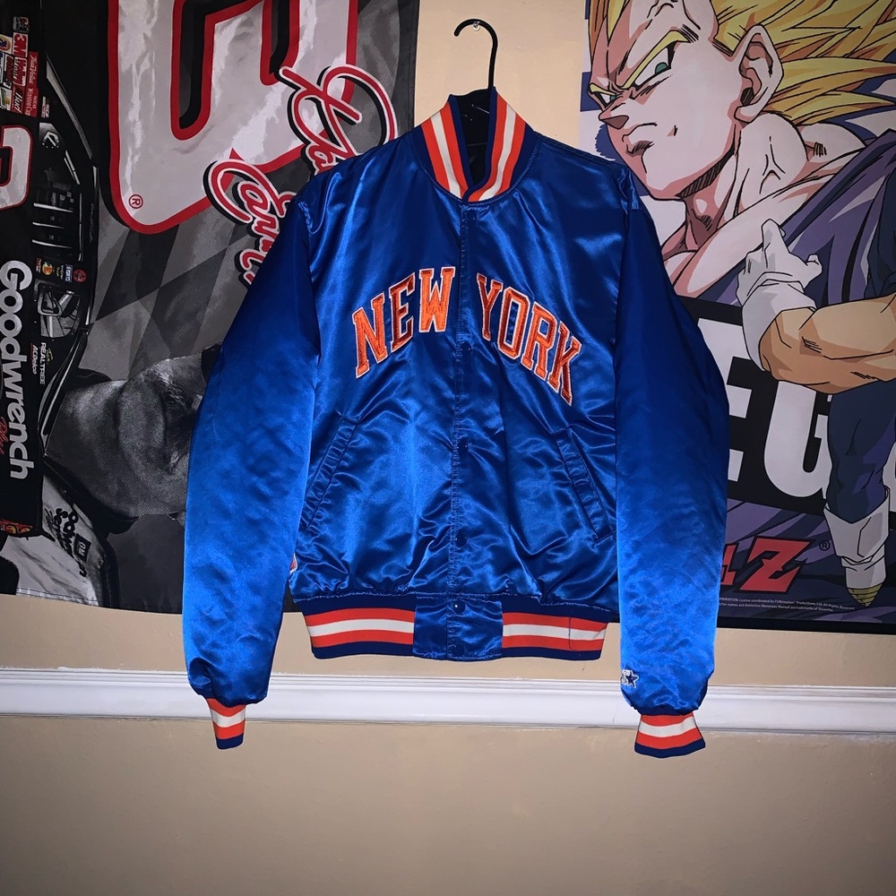 Vintage reversible New York knicks starter jacket